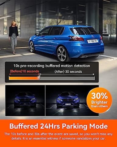 Vantrue N4 Pro 4K 3 Channel Dash Cam, STARVIS 2 IMX678 x PlatePix™ x HDR Night Vision, 4K+1080P+1080P Front Inside and Rear Dash Camera, Voice Control, WiFi, GPS, 24H Parking Mode, Support 512GB Max - Image 6