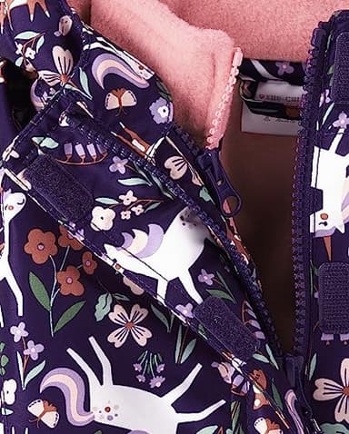 The Children's Place,And Toddler Heavy 3 in 1 Winter Jacket,Wind-resistant Water-resistant Shell,Fleece Inner,5T - Image 3