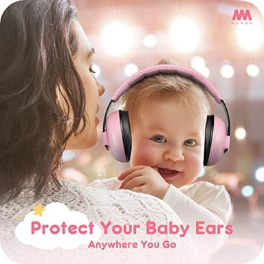 Mumba Baby Ear Protection Noise Cancelling Headphones for Babies and Toddlers Baby Earmuffs - Ages 3-24+ Months - Image 4