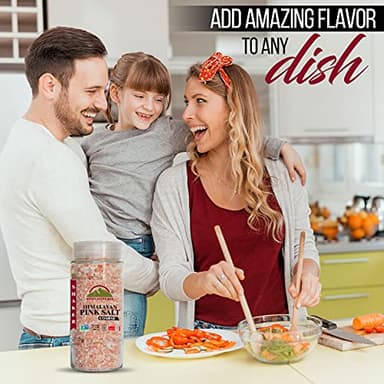 Himalayan Chef Himalayan Pink Salt, Coarse Salt, Grain, Glass Jar-17.5oz, 1.09 Pound (Pack of 1) (5305) - Image 8