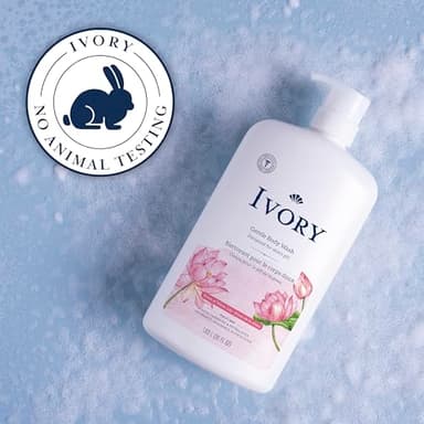 Ivory Body Wash, Designed for the Whole Family, Gentle Formula, Free of Dyes Heavy Perfumes Parabens Phthalates & Silicones, Water Lily Scent, 35 oz - Image 5