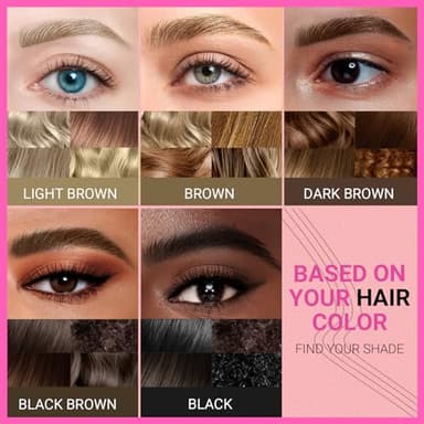 iMethod Eyebrow Pen - Eyebrow Pencil Magical 2-in-1 Eye Brow Pencils for Women with 4-Fork-Tip & Precise Brush-Tip for Natural Hair-Like Brows, Last All-Day, with Eyebrow Spoolie Brush, Black Brown - Image 7