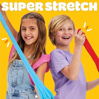 Play-Doh Super Stretch 12-Pack Playdoh Variety Kit, Kids Gifts, Popular Toys, Party Favors for Ages 8-12, Bulk Compound Packs - Image 2