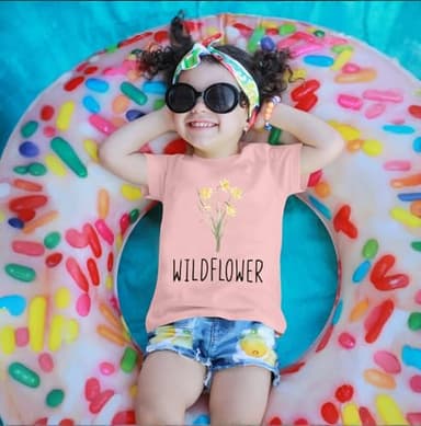 Raising A Wildflower Shirt Mom Toddler Matching Tshirt Mommy and Me Matching Tee Mother Daughter Son Mama Mini Outfit - Image 3