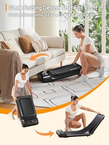 WALKINGPAD C2 Foldable Walking Pad Treadmill, Colorful Under Desk Treadmill for Home Office, Stylish Compact Design, No Assembly Needed - Image 2