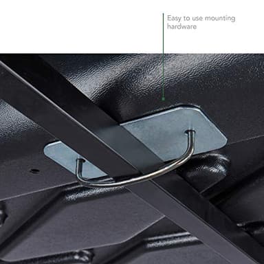 SportRack Vista XL Rear Opening Cargo Box,Black - Image 8