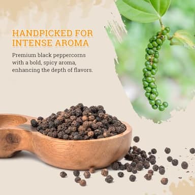 52USA Himalayan White Salt (Coarse Grain) 39 oz + Whole Black Peppercorns 18 oz, Salt and Pepper Grinder, Black Peppercorn Refil, Sea Salt for Grinder Refill - Image 7