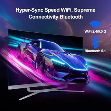 MECHAZER 27 inch All-in-One Desktop PC,Curved FHD Display, All-in-One Computer 16GB DDR3 512GB ROM SSD Core i7 7700HQ, HDMI Bluetooth 5.0 Dual Band WiFi with Mouse and Wired Keyboard - Image 5