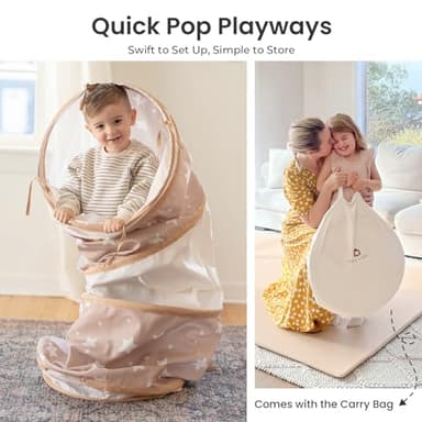 Tiny Land Tunnel Toys for Toddlers, 69" x 18" Baby Tunnel Crawl Indoor, Play Tunnel for Kids to Crawl Through, Pop Up Dog Tunnel, Baby Outdoor Toys - Image 4
