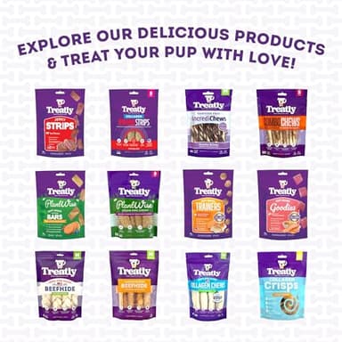 Treatly USA Collagen Twist 6-7" Dog Chew Treats - Natural Flavor, 2 Count/1 Pack - Image 9