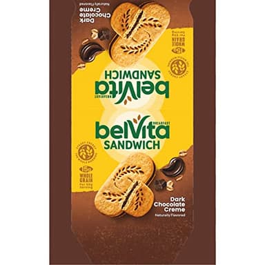 belVita Breakfast Bar Biscuit Sandwiches, Dark Chocolate Creme, 64 Total Packs, 8 Boxes (2 Biscuits Per Pack) - Image 19