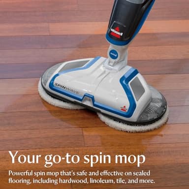 Bissell® SpinWave Hard Floor Expert Corded Spin Mop Cleaner with Washable mop Pads for Sealed Hard Floors, 20393 - Image 5