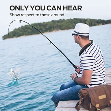 Monster Boomerang Petite Neckband Bluetooth Speakers, Neck Speaker with 15H Playtime, aptX High Fidelity 3D Stereo Sound, Low Latency, Built-in Mic, IPX5 Waterproof Wearable for Home Outdoor - Image 7