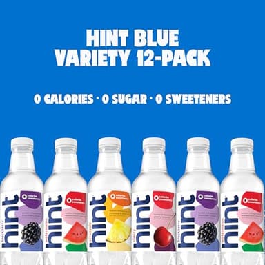 Hint Fruit-Infused Bottled Water, Best Sellers Variety Pack - Sugar Free Flavored Water with Zero Calories, Natural Fruit Essences, and No Artificial Sweeteners - 16 Fl Oz (Pack of 12) - Image 5
