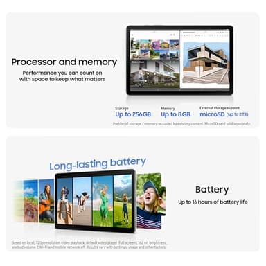 Samsung Galaxy Tab S10 Lite + Smart Book Cover, 8GB RAM, 256GB, 2TB Expand, Long Battery Life, 10.9” LCD, S Pen for Note-Taking, Exynos 1380, Circle to Search, AI Tools, Coral Red - Image 5