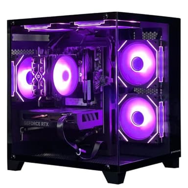 ALCPOK Gaming PC Desktop Computer,Intel Core i5 13400F,RTX 4060 8G,32GB DDR4 RAM 1TB SSD,ARGB Fan,Prebuilt Computer Tower for Gaming and Office - Image 1
