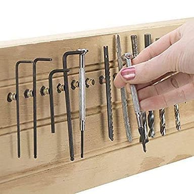 DIYMAG 300 PCS Small Refrigerator Premium Brushed Nickel Fridge, Office Magnets, 6x2 mm - Image 6