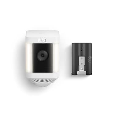 Ring Spotlight Cam Plus, Battery with extra Quick Release Battery - Image 1