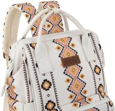 Montana West Wrangler Callie Diaper Bag Backpack with Stroller Straps Multifunction Baby Travel Bag WG2204-9110TN - Image 4