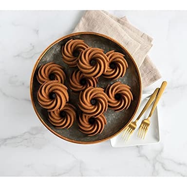 Nordic Ware Heritage Bundtlette Cakes, One Size, Gold - Image 5