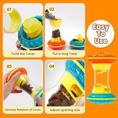 BoYoYo Interactive Dog Puzzle Toys for Boredom, Dogs Enrichment Toy to Keep Them Busy, Treat Dispensing Slow Feeder - Image 7