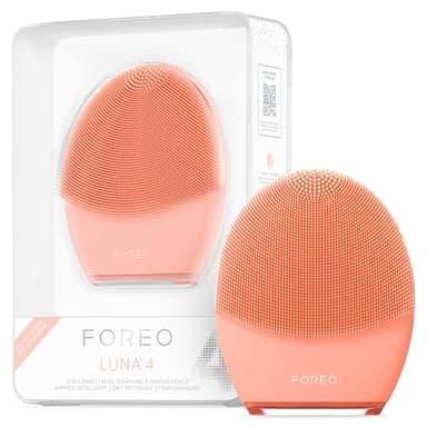 FOREO LUNA 4 Face Cleansing Brush - Anti Aging - Enhances Absorption of Facial Skin Care Products - Simple Skin Care Tools - Balanced Skin - Image 1