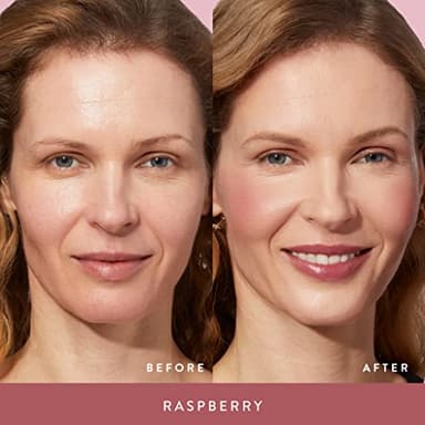 LAURA GELLER NEW YORK Baked Blush-n-Brighten Marbleized Blush for Cheeks - Raspberry Finish - Buildable Color - Image 7