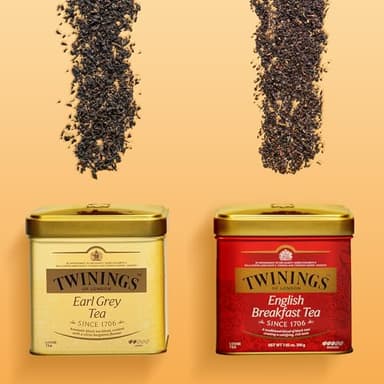 Twinings English Breakfast Loose Tea Tins, 7.05 Ounce Tins (Pack of 6), Smooth, Flavourful, Robust Black Tea Leaves, Caffeinated, Enjoy Hot or Iced - Image 6