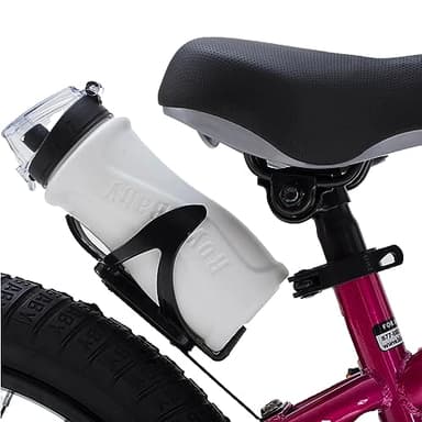 RoyalBaby Freestyle Kid’s Bike, 14 inch with Training Wheels, Fuschia, Gift for Boys and Girls - Image 9