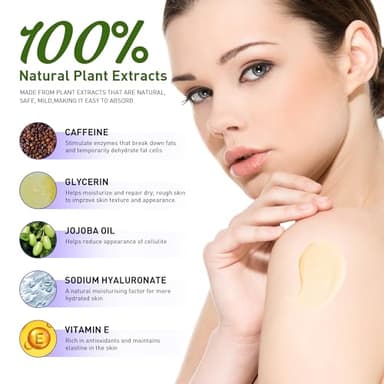 Enaskin Naturals Belly Firming Cream: - Women Body Lotion for Firmness and Lift of Thighs & Stomach - 120ML - Image 5