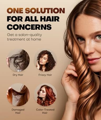 Srripo Collagen Hair Mask for Deep Conditioning, Keratin Hair Treatment with 4 Hydrolyzed Proteins, Moroccan & Avocado Oils Conditioner for Nourish, Calendula Gentian Extracts Care Dry & Damaged Hair - Image 5