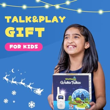 Wishouse Walkie Talkies for Kids Rechargeable with USB Charger 6000mAh Battery,Outdoor Camping Games with Flashlight Lanyard,Toys for Girls,Halloween Xmas Birthday Gift for Children 2 Pack Pink Purple - Image 7