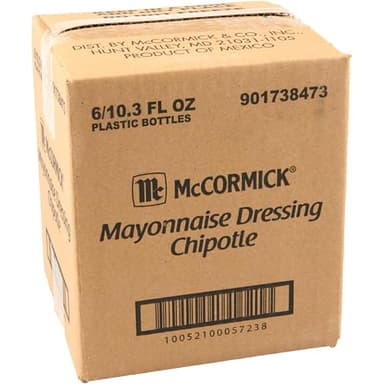 McCormick Chipotle Mayonnaise Dressing, 10.3 fl oz (Pack of 6) - Image 1