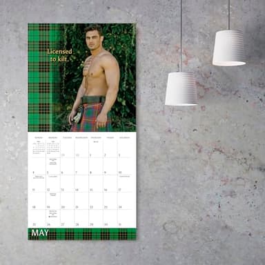 Kilty Pleasures 2025 Wall Calendar, 16-Month Humor & Comic Calendar, 12" x 12" - Image 6