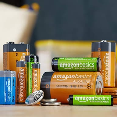 Amazon Basics 12-Pack Rechargeable AA NiMH High-Capacity Batteries, 2400 mAh, 1.2V, Recharge up to 400x Times, Pre-Charged - Image 5