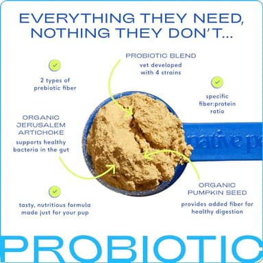 Native Pet Probiotics for Dogs - Dog Probiotics Powder for Digestive Health, Gut Support, & Immune Boost – Vet-Formulated Powder for Maximum Potency with Digestive Enzymes & Prebiotics - 240 Scoops - Image 3
