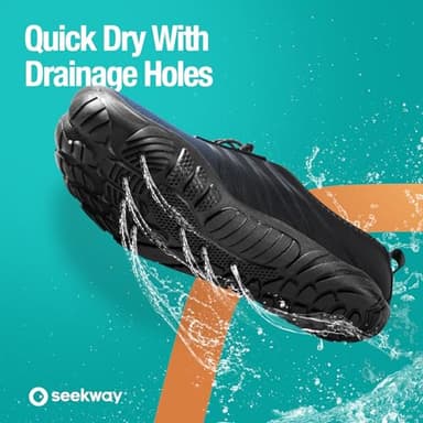 SEEKWAY Water Shoes for Women Adult Quick-Dry Aqua Sock Barefoot Men for Beach Swim River Pool Lake Hiking Kayaking Surfing - Image 5