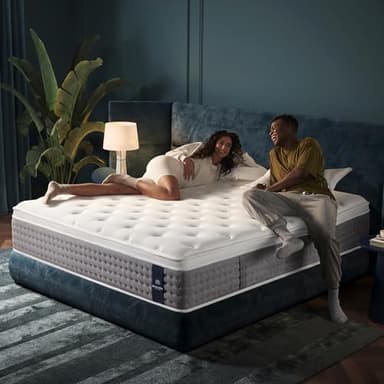 DCOOLAULTRA Queen Mattress 14 Inch,Medium Firm Hybrid with Memory Foam& Individually Wrapped Pocket Coils for Support,CertiPUR-US Certified - Image 1