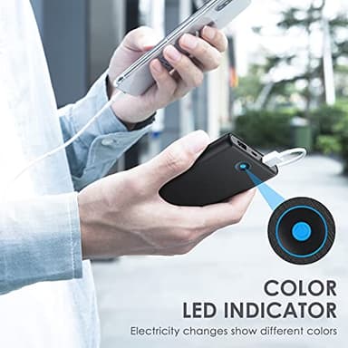 Portable Charger, 2-Pack 20000mAh Power Bank Ultra Slim Fast Charging External Battery Pack with Dual USB Outputs Compatible with iPhone 16/16 Pro/15 /14/13/12/X, Samsung S24/S23, Android Phone etc - Image 7