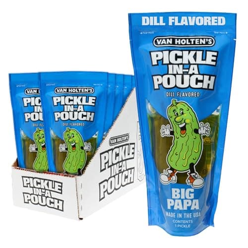 Van Holten's Pickles - Big Papa Pickle-In-A-Pouch - 12 Pack - Image 1