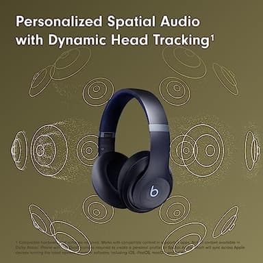 Beats Studio Pro - Wireless Bluetooth Noise Cancelling Headphones - Navy (Renewed Premium) - Image 6