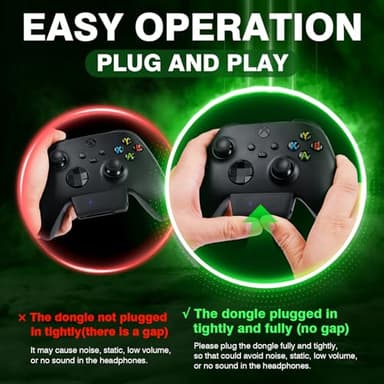 WolfLawS Wireless Gaming Headset for Xbox Series X|S, Xbox One, PS5, PC, Mac, Nintendo Switch, Bluetooth Over Ear Gaming Headphones with Noise Canceling Microphone, Surround Sound, Low Latency - Image 2