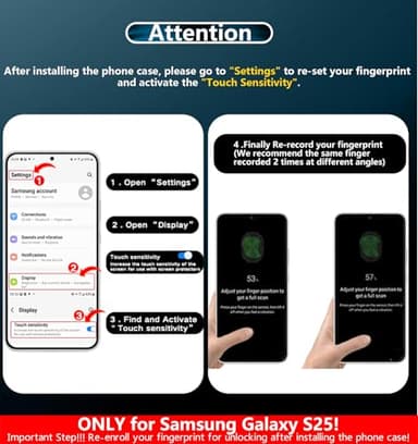 SPIDERCASE Only Designed for Samsung Galaxy S25 Case Waterproof,Built-in [ Screen + Camera Lens Protector][IP68 Underwater] Full Protection Heavy Duty Shockproof Anti-Scratched Phone Case,Black - Image 3
