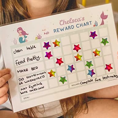 1620 Holographic Rainbow Small Star Stickers for Kids Reward, Behavior Chart, Student Planner and School Classroom Teacher Supplies, 0.6" Diameter - Image 6