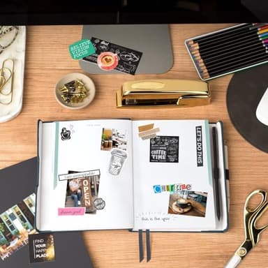 AT-A-GLANCE Foundation Planner, Undated Inspiration Journal, Set Goals, Track Progress, Create Habits, Weekly & Monthly, Small, 5-3/4" x 8-1/4", Blue (FD-200-20) - Image 5