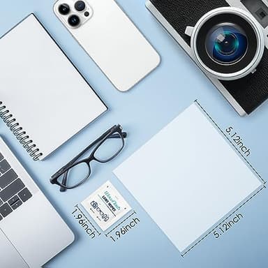 200 Count Lens Wipes for Eyeglasses, Eyeglass Lens Cleaning Wipes Pre-moistened Individually Wrapped Sracth-Free Streak-Free Eye Glasses Cleaner Wipes for Sunglass, Camera Lens, Goggles - Image 5