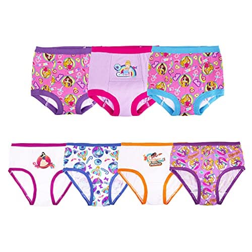 Disney girls Princess Potty Training Pants Multipack Underwear, Princombo7pk, 4T US - Image 1