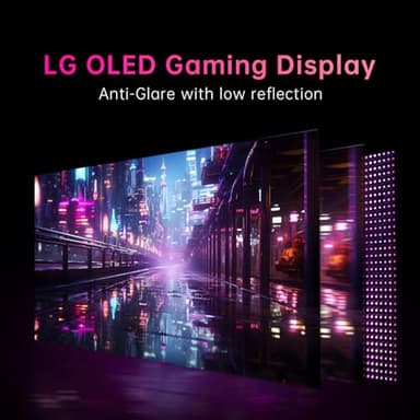 27 Inch OLED Gaming Monitor, QHD 2560 x 1440, 240Hz, 0.03ms, Type-C 65W, Built-in Speakers, G-SYNC & FreeSync, HDMI2.0, DisplayPort1.4, USB-C 3.0, G27P6 - Image 2