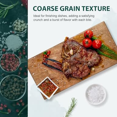 Soeos Himalayan White Salt, Coarse Grain, 39 oz (2.4 Pound), Non-GMO and Nature Himalayan Salt, Sea Salt for Grinder Refill, Healthier Table Salt Substitute (Pack of 1) - Image 7