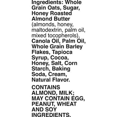 Nature Valley Biscuit Sandwiches, Cocoa Almond Butter, 5 ct, 6.75 OZ (Pack of 12) - Image 3